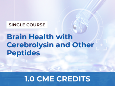 BRAIN HEALTH WITH CEREBROLYSIN AND OTHER PEPTIDES - SINGLE COURSE