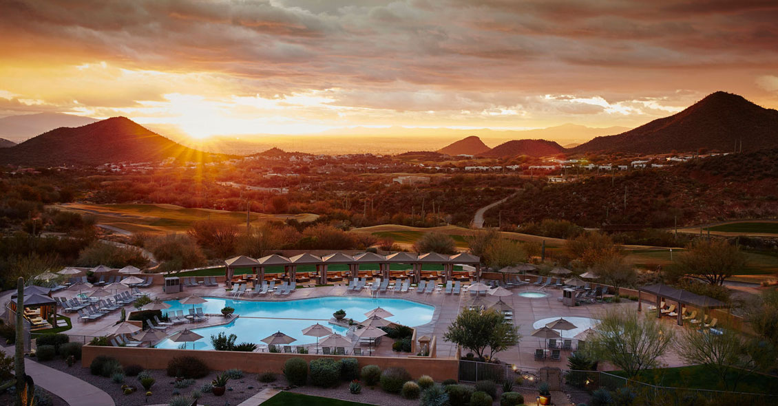 Age Management Medicine Group AMMG Conference November 2018 Tucson Arizona JW Marriott Starr Hotel Sunset Over Mountains
