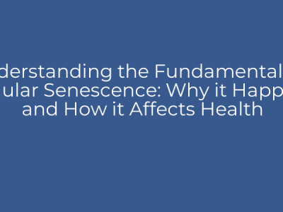 Understanding the Fundamentals of Cellular Senescence: Why it Happens and How it Affects Health